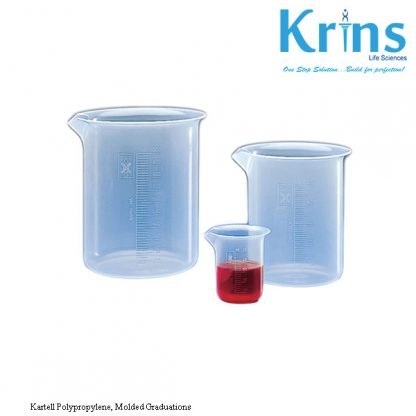 kartell polypropylene, molded graduations