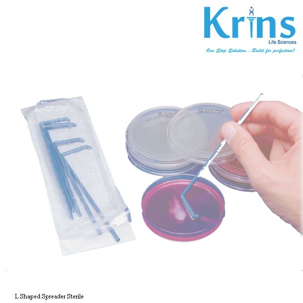 L Shaped Spreader Sterile - Krins Life Sciences