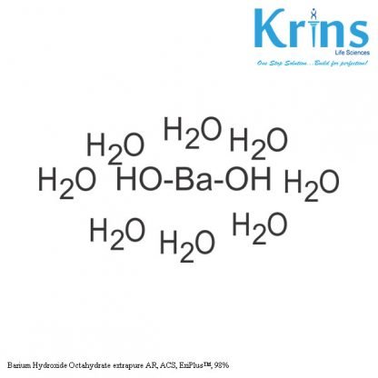 barium hydroxide octahydrate extrapure ar, acs, exiplus™, 98%
