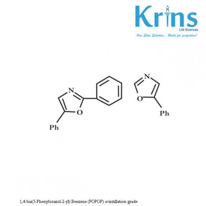 1,4 bis(5 phenyloxazol 2 yl) benzene (popop) scintillation grade