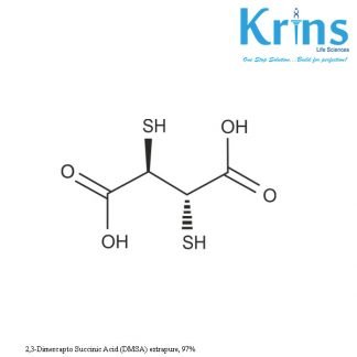 2,3 dimercapto succinic acid (dmsa) extrapure, 97%