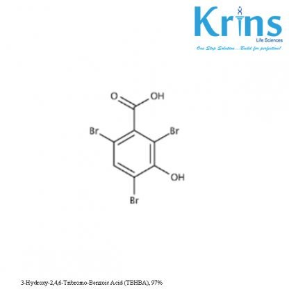 3 hydroxy 2,4,6 tribromo benzoic acid (tbhba), 97%