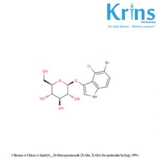 5 bromo 4 chloro 3 indolyl d glucopyranoside (x glu, x glc) for molecular biology, 99%