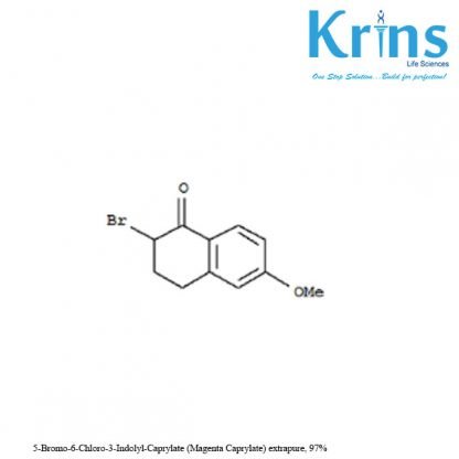 5 bromo 6 chloro 3 indolyl caprylate (magenta caprylate) extrapure, 97%