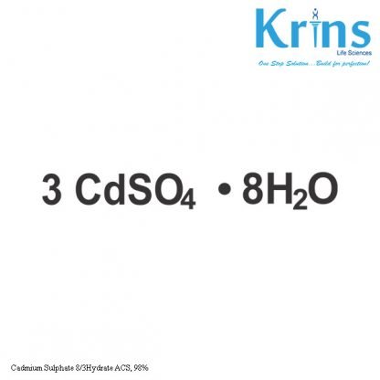 Cadmium Sulphate 8/3Hydrate ACS, 98%
