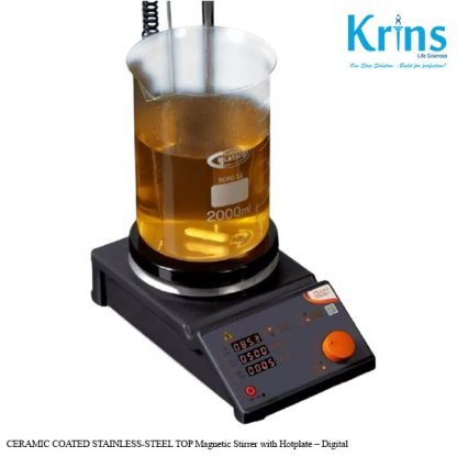 ceramic coated stainless steel top magnetic stirrer with hotplate digital