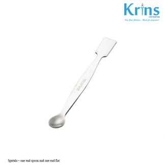 spatula–one end spoon and one end flat