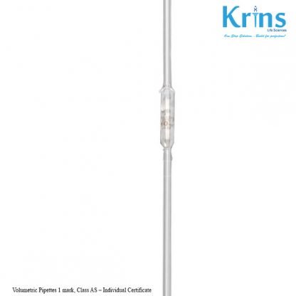 volumetric pipettes 1 mark, class as – individual certificate