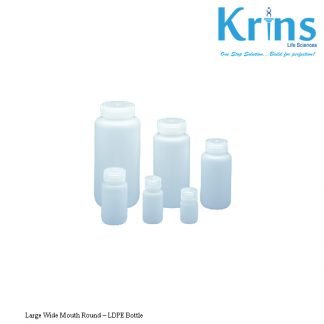 large wide mouth round–ldpe bottle
